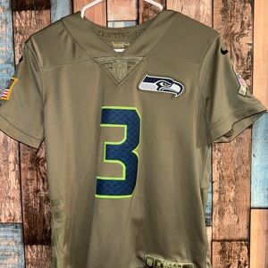 NFL Olive Green Jersey with Camouflage Trim
